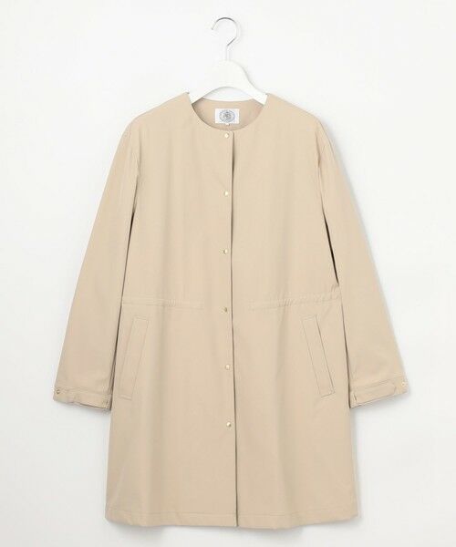 J.PRESS / ジェイプレス その他アウター | 【洗える・撥水】ドライツイルストレッチ ノーカラー コート | 詳細3