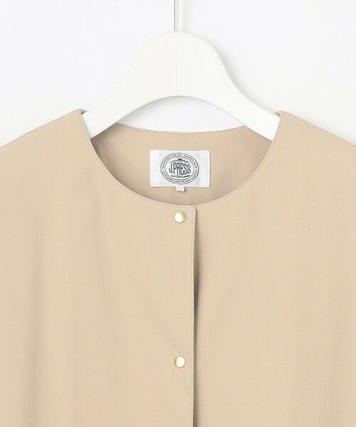 J.PRESS / ジェイプレス その他アウター | 【洗える・撥水】ドライツイルストレッチ ノーカラー コート | 詳細5