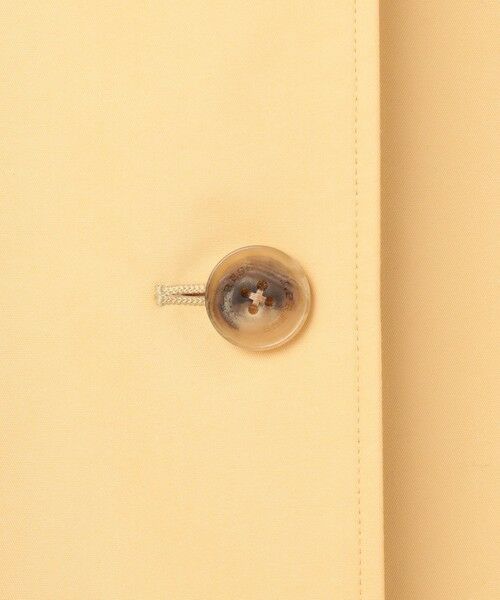 J.PRESS / ジェイプレス ステンカラーコート | 【撥水・WEB限定カラーあり】コットンポリエステル ツイル ロング コート | 詳細17