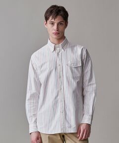 J.PRESS / ジェイプレス シャツ・ブラウス | コットンオックス マルチストライプ シャツ / ボタンダウン