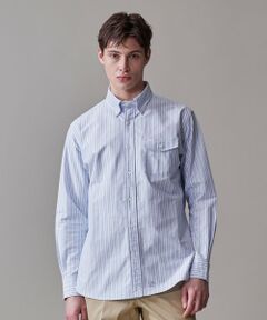J.PRESS / ジェイプレス シャツ・ブラウス | コットンオックス マルチストライプ シャツ / ボタンダウン