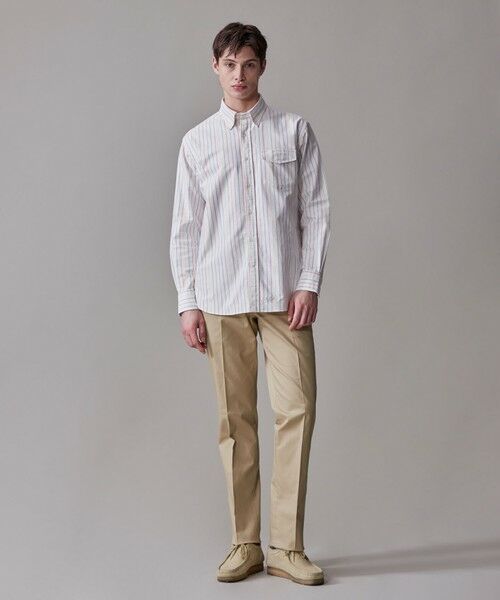 J.PRESS / ジェイプレス シャツ・ブラウス | コットンオックス マルチストライプ シャツ / ボタンダウン | 詳細1