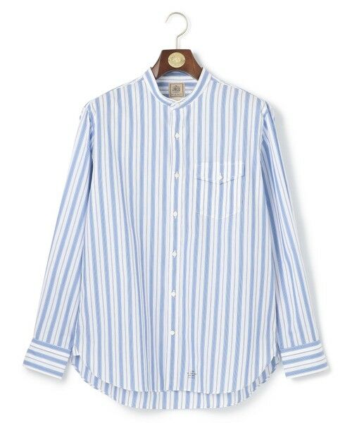 J.PRESS / ジェイプレス シャツ・ブラウス | 【SOMELOS】マルチストライプ バンドカラーシャツ | 詳細6
