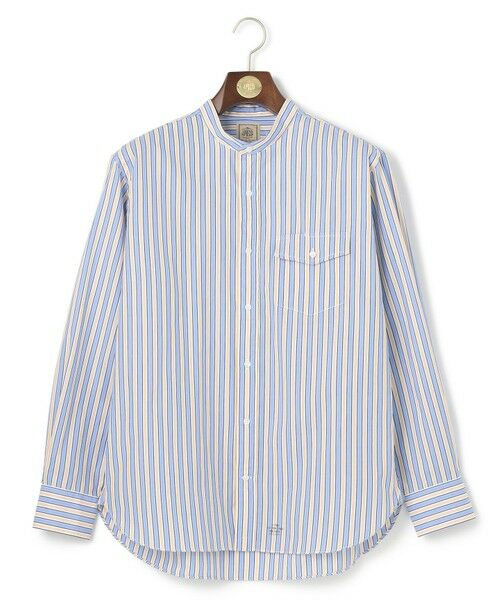J.PRESS / ジェイプレス シャツ・ブラウス | 【SOMELOS】マルチストライプ バンドカラーシャツ | 詳細11