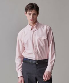 J.PRESS / ジェイプレス シャツ・ブラウス | 【KANEMASA JERSEY】【きちんと見え、快適な着心地】ストライプジャージ ボタンダウンシャツ / JAPAN MADE