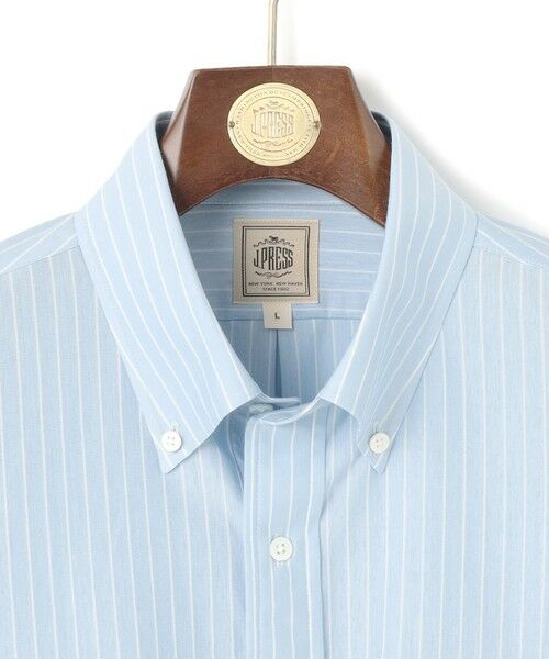 J.PRESS / ジェイプレス シャツ・ブラウス | 【KANEMASA JERSEY】【きちんと見え、快適な着心地】ストライプジャージ ボタンダウンシャツ / JAPAN MADE | 詳細12