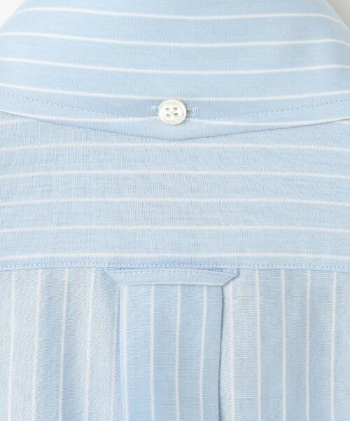 J.PRESS / ジェイプレス シャツ・ブラウス | 【KANEMASA JERSEY】【きちんと見え、快適な着心地】ストライプジャージ ボタンダウンシャツ / JAPAN MADE | 詳細16
