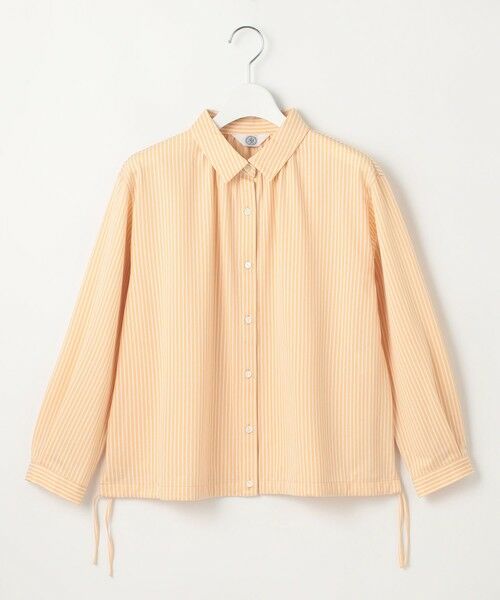 J.PRESS / ジェイプレス カットソー | Jカミーチェストライプ シャツカラー カットソー | 詳細3