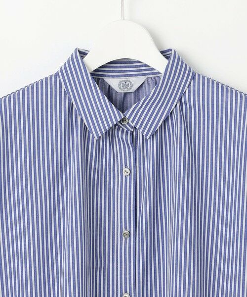 J.PRESS / ジェイプレス カットソー | Jカミーチェストライプ シャツカラー カットソー | 詳細14