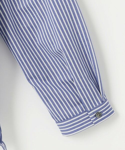 J.PRESS / ジェイプレス カットソー | Jカミーチェストライプ シャツカラー カットソー | 詳細15