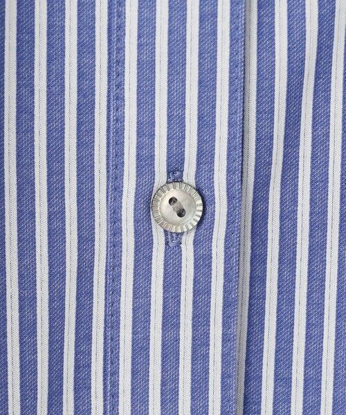 J.PRESS / ジェイプレス カットソー | Jカミーチェストライプ シャツカラー カットソー | 詳細17