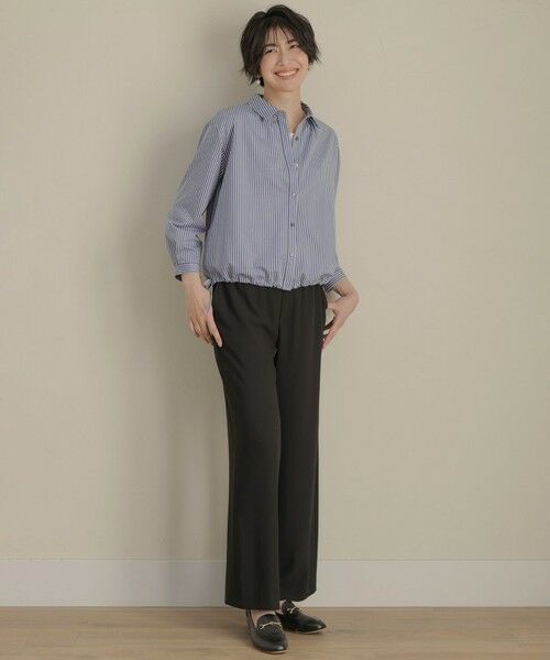 J.PRESS / ジェイプレス カットソー | Jカミーチェストライプ シャツカラー カットソー | 詳細8