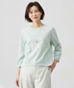 J.PRESS LADIES ウォッシャブルウールタックドットレースカットソー J.PRESS / ジェイプレス （レディース） カットソー