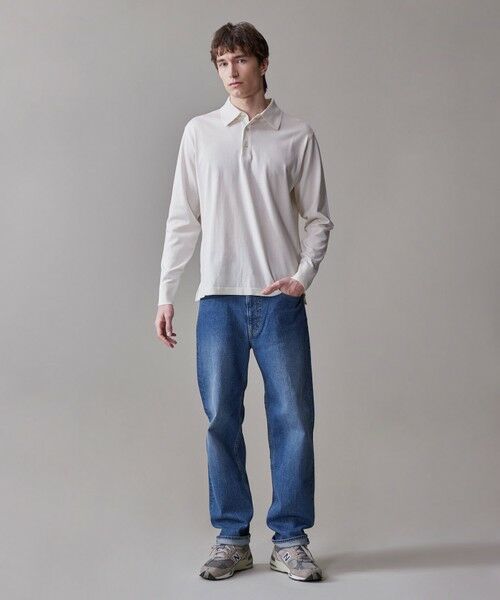 J.PRESS / ジェイプレス ポロシャツ | 【きちんと感 × ニットのような柔らかな着心地】フレックスジャージ ポロシャツ | 詳細3