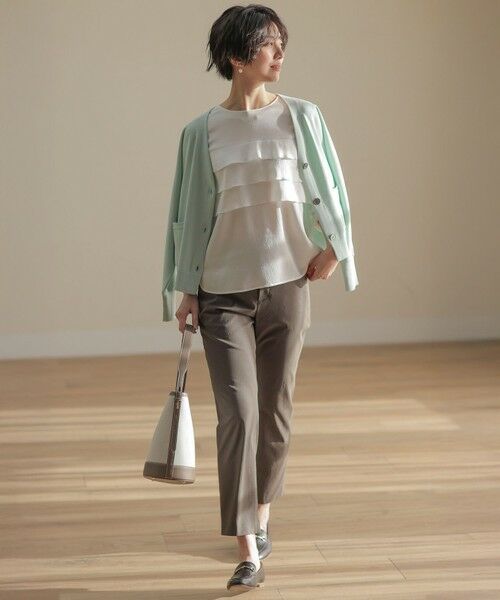 J.PRESS / ジェイプレス カーディガン・ボレロ | 【洗える】Cotton Acetate ドルマンスリーブ カーディガン | 詳細12