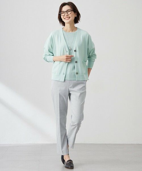 J.PRESS / ジェイプレス カーディガン・ボレロ | 【洗える】Cotton Acetate ドルマンスリーブ カーディガン | 詳細15