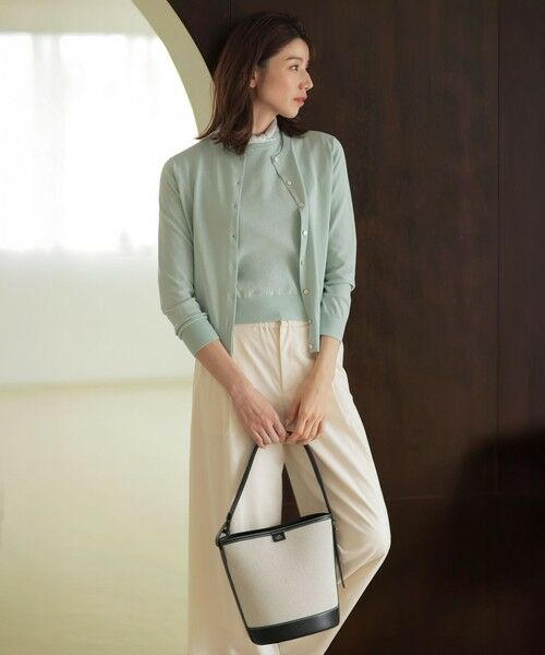 J.PRESS / ジェイプレス ニット・セーター | 【洗える】BASIC HT COTTON クールネック プルオーバー | 詳細8