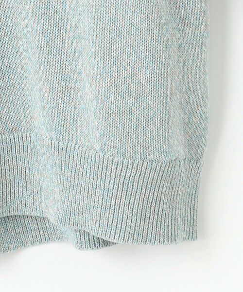 J.PRESS / ジェイプレス ニット・セーター | 【洗える】GIMA COTTON ミックスカラー Vネック ニット | 詳細12