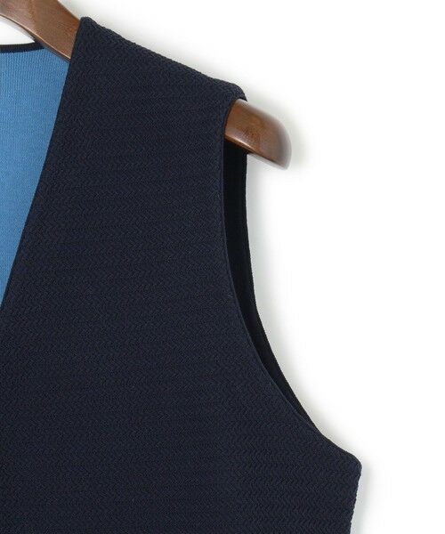 J.PRESS / ジェイプレス ベスト | ハイツイストヘリンボン ニットベスト | 詳細7