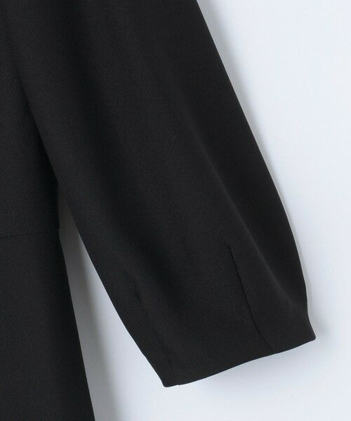 J.PRESS / ジェイプレス ロング・マキシ丈ワンピース | 【洗える】ストレッチバックサテンジョーゼット Aライン ワンピース | 詳細5