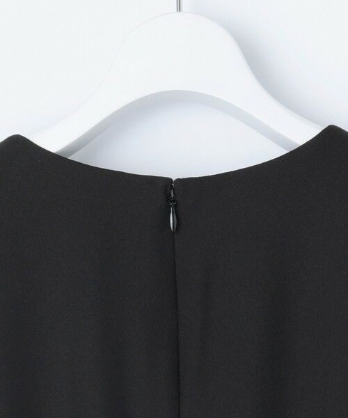 J.PRESS / ジェイプレス ロング・マキシ丈ワンピース | 【洗える】ストレッチバックサテンジョーゼット Aライン ワンピース | 詳細7