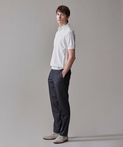 J.PRESS / ジェイプレス スラックス・ドレスパンツ | 【Peppin Merino Comfort】【ウォッシャブル可 / 折り目加工】プレーンウィーヴ スラックス / ノータック | 詳細3