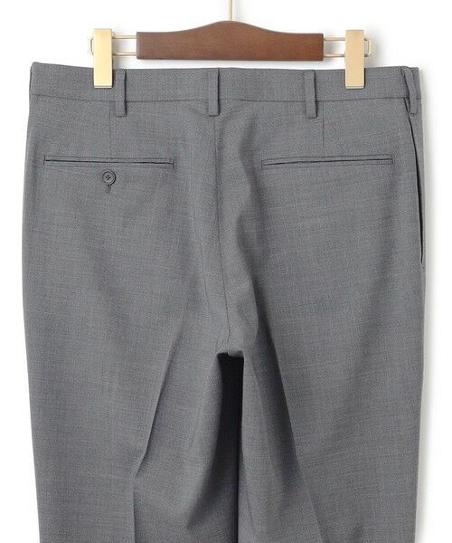 J.PRESS / ジェイプレス スラックス・ドレスパンツ | 【Peppin Merino Comfort】【ウォッシャブル可 / 折り目加工】プレーンウィーヴ スラックス / ノータック | 詳細8