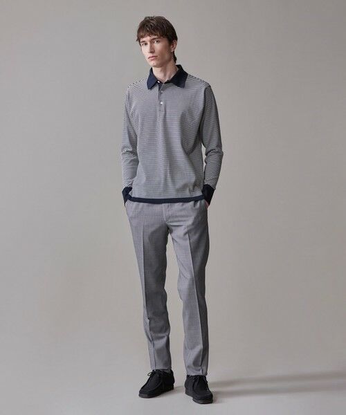 J.PRESS / ジェイプレス スラックス・ドレスパンツ | 【Peppin Merino Comfort】【ウォッシャブル可 / 折り目加工】バーズアイ スラックス / ノータック | 詳細5