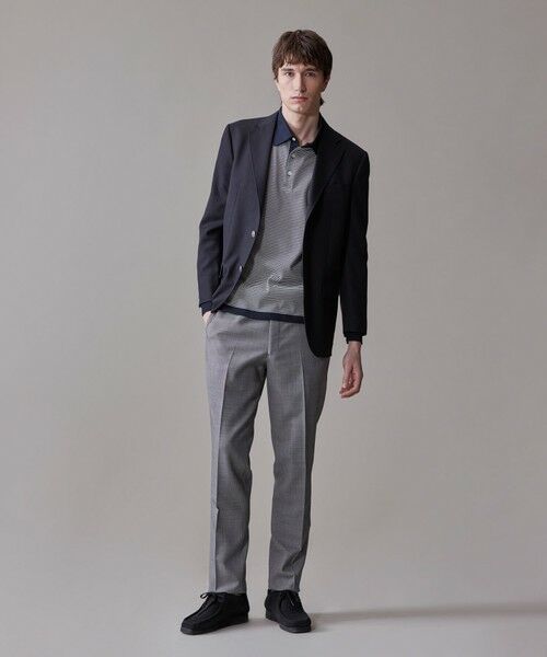 J.PRESS / ジェイプレス スラックス・ドレスパンツ | 【Peppin Merino Comfort】【ウォッシャブル可 / 折り目加工】バーズアイ スラックス / ノータック | 詳細6