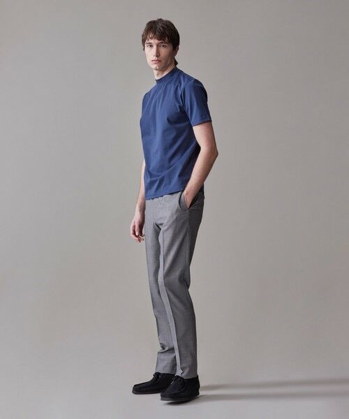 J.PRESS / ジェイプレス スラックス・ドレスパンツ | 【Peppin Merino Comfort】【ウォッシャブル可 / 折り目加工】バーズアイ スラックス / ノータック | 詳細10