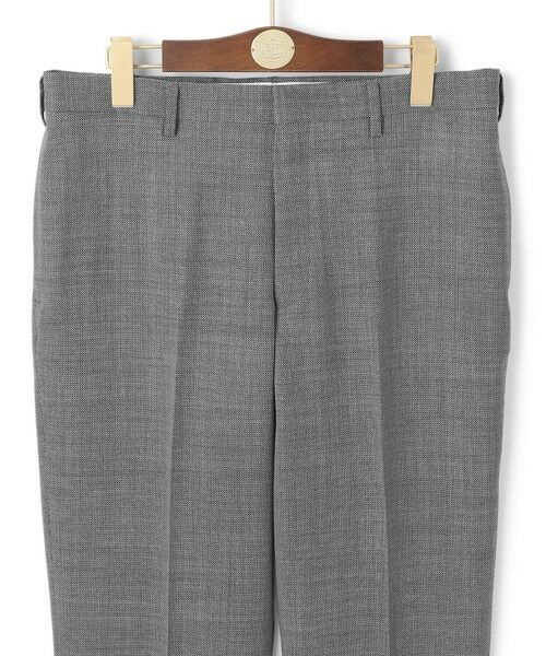 J.PRESS / ジェイプレス スラックス・ドレスパンツ | 【Peppin Merino Comfort】【ウォッシャブル可 / 折り目加工】バーズアイ スラックス / ノータック | 詳細14