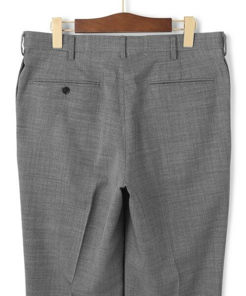 J.PRESS / ジェイプレス スラックス・ドレスパンツ | 【Peppin Merino Comfort】【ウォッシャブル可 / 折り目加工】バーズアイ スラックス / ノータック | 詳細15