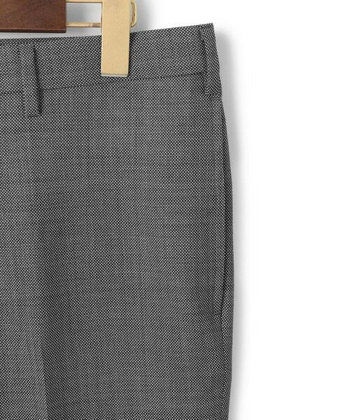 J.PRESS / ジェイプレス スラックス・ドレスパンツ | 【Peppin Merino Comfort】【ウォッシャブル可 / 折り目加工】バーズアイ スラックス / ノータック | 詳細16
