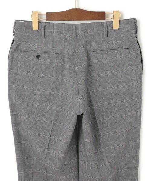 J.PRESS / ジェイプレス スラックス・ドレスパンツ | 【Peppin Merino Comfort】【ウォッシャブル可 / 折り目加工】ファンシーチェック スラックス / ノータック | 詳細3