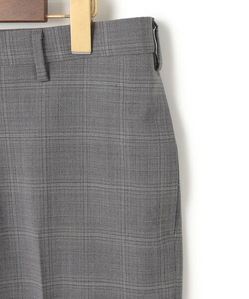 J.PRESS / ジェイプレス スラックス・ドレスパンツ | 【Peppin Merino Comfort】【ウォッシャブル可 / 折り目加工】ファンシーチェック スラックス / ノータック | 詳細4