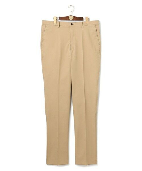 J.PRESS/ジェイプレス 【KING SIZE】【ストレッチ】トリコチンストレッチ ステムテーパード パンツ ベージュ系 105 J.PRESS/ジェイプレス 【KING SIZE】【ストレッチ】トリコチンストレッチ ステムテーパード パンツ ベージュ系 105
