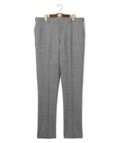J.PRESS / ジェイプレス スラックス・ドレスパンツ | 【KING SIZE】【Peppin Merino Comfort】【ウォッシャブル可 / 折り目加工】バーズアイ スラックス / ノータック