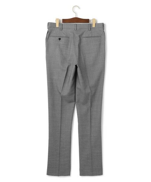 J.PRESS / ジェイプレス スラックス・ドレスパンツ | 【KING SIZE】【Peppin Merino Comfort】【ウォッシャブル可 / 折り目加工】バーズアイ スラックス / ノータック | 詳細1