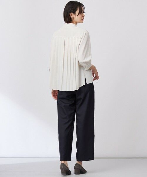 J.PRESS / ジェイプレス シャツ・ブラウス | 【洗える】スパンローン バックプリーツ ブラウス | 詳細5