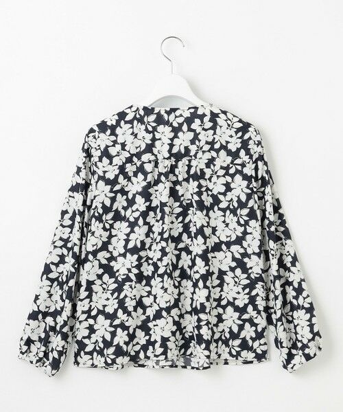 J.PRESS / ジェイプレス シャツ・ブラウス | 【洗える】スパンフラワープリント  ボートネック ブラウス | 詳細6