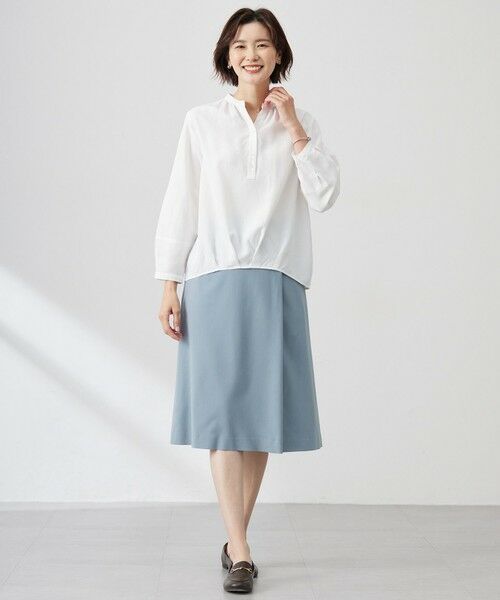 J.PRESS / ジェイプレス シャツ・ブラウス | 【洗える】アセVisシャドーギンガム タック ブラウス | 詳細3