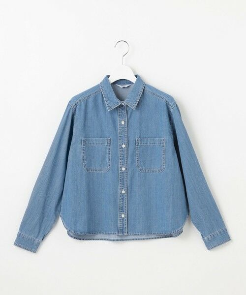 J.PRESS / ジェイプレス シャツ・ブラウス | 【洗える】5ozバージラコンパクト デニムシャツ | 詳細6