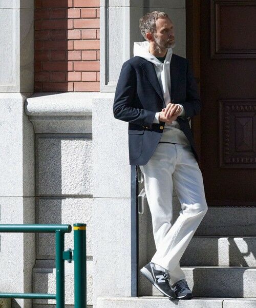 J.PRESS / ジェイプレス テーラードジャケット | 【定番 / 不朽の名作】ペピンメリノトロピカル 紺ブレザー / 金釦 / 背抜き / Authentic-Fit | 詳細4