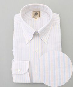 J.PRESS / ジェイプレス シャツ・ブラウス | 【WEB・一部店舗限定】コットンリネンマルチストライプ シャツ / B.D.