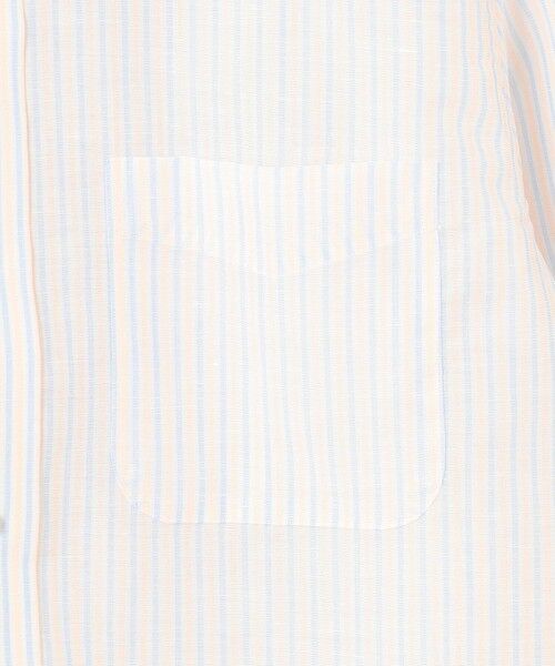 J.PRESS / ジェイプレス シャツ・ブラウス | 【WEB・一部店舗限定】コットンリネンマルチストライプ シャツ / B.D. | 詳細4
