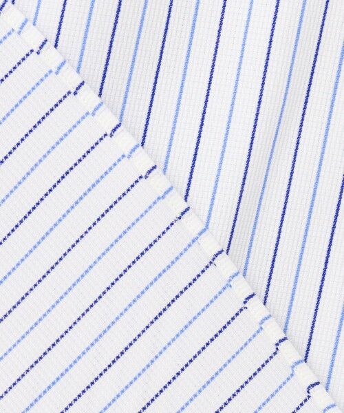 J.PRESS / ジェイプレス シャツ・ブラウス | 【PREMIUM PLEATS / 形態安定】スーピマコットンパナマストライプ ドレスシャツ / B.D. | 詳細10