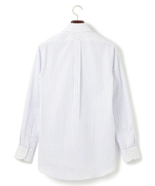 J.PRESS / ジェイプレス シャツ・ブラウス | 【PREMIUM PLEATS / 形態安定】スーピマコットンパナマストライプ ドレスシャツ / B.D. | 詳細2