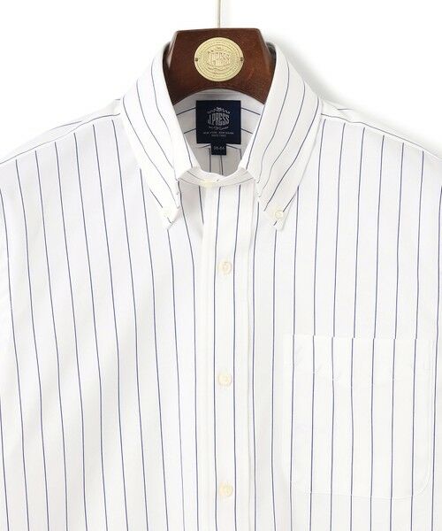 J.PRESS / ジェイプレス シャツ・ブラウス | 【KING SIZE】【PREMIUM PLEATS / 形態安定】スーピマコットンボールドストライプ ドレスシャツ / B.D. | 詳細3