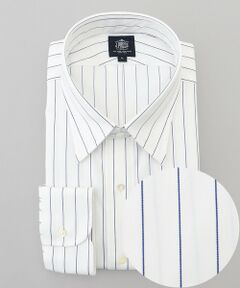 J.PRESS / ジェイプレス シャツ・ブラウス | 【KING SIZE】【PREMIUM PLEATS / 形態安定】スーピマコットンボールドストライプ ドレスシャツ / レギュラー