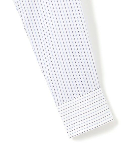 J.PRESS / ジェイプレス シャツ・ブラウス | 【KING SIZE】【PREMIUM PLEATS / 形態安定】スーピマコットンパナマストライプ ドレスシャツ / B.D. | 詳細5
